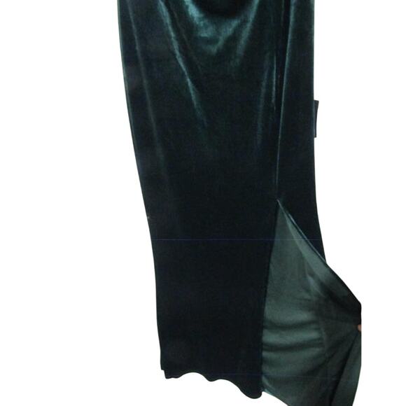 Emerald Green Velvet Strapless Dress – Lulus Size M - Picture 5 of 5